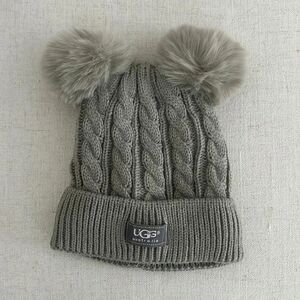 UGG Double pom-pom beanie hat for baby